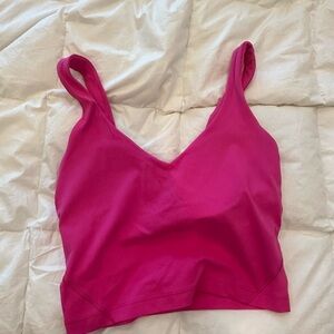 Lululemon sonic pink align tank